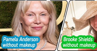 Brooke Shields Comments on Pamela Anderson, “She’s Not Wearing Makeup. So What?”