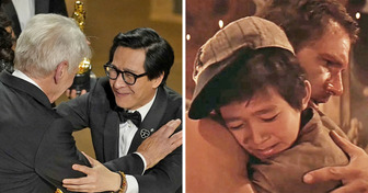 Ke Huy Quan and Harrison Ford’s Emotional Reunion at the Oscars Goes Viral, 39 Years After “Temple of Doom”