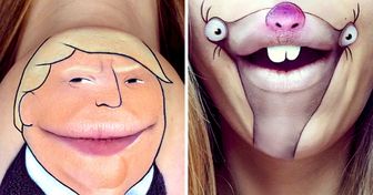 Makeup Artist Turns Her Lips Into Popular Characters, and They Look So Real That We’re Confused
