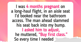 The Man in Front of Me Reclined His Seat — So I Gave Him a Lesson