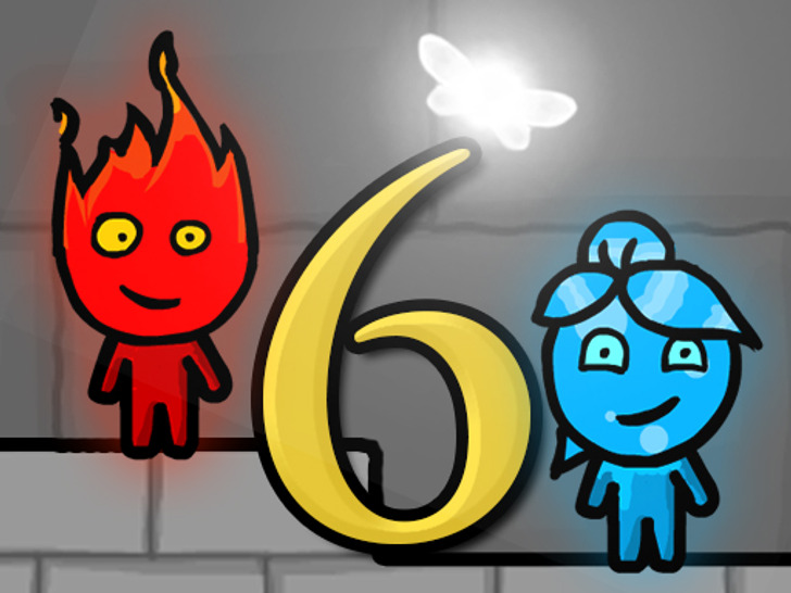 Fireboy And Watergirl [Level 6 WATER TEMPLE] 