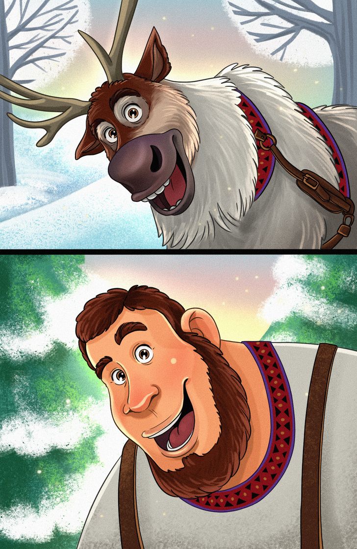 We Imagined What Disney Animals Would Look Like If They Were Human