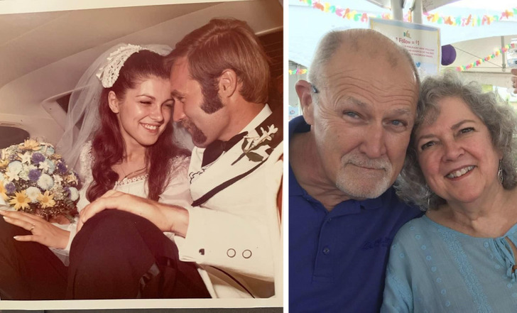 A 1972 Wedding Photo and 50 Years Later, With a Mom Who Was Always Saving Animals