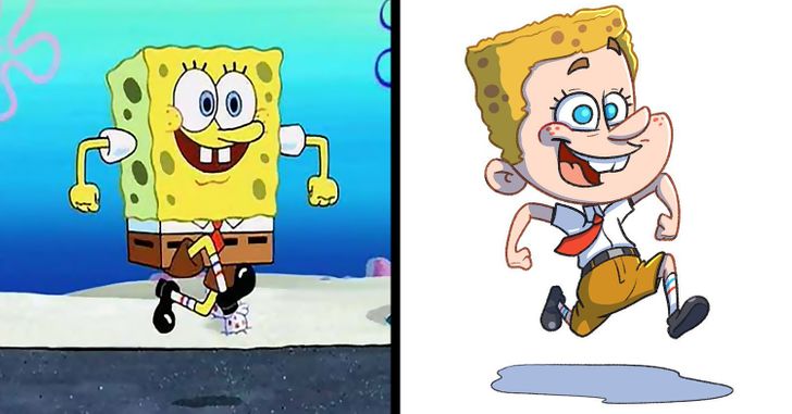 spongebob characters in human form