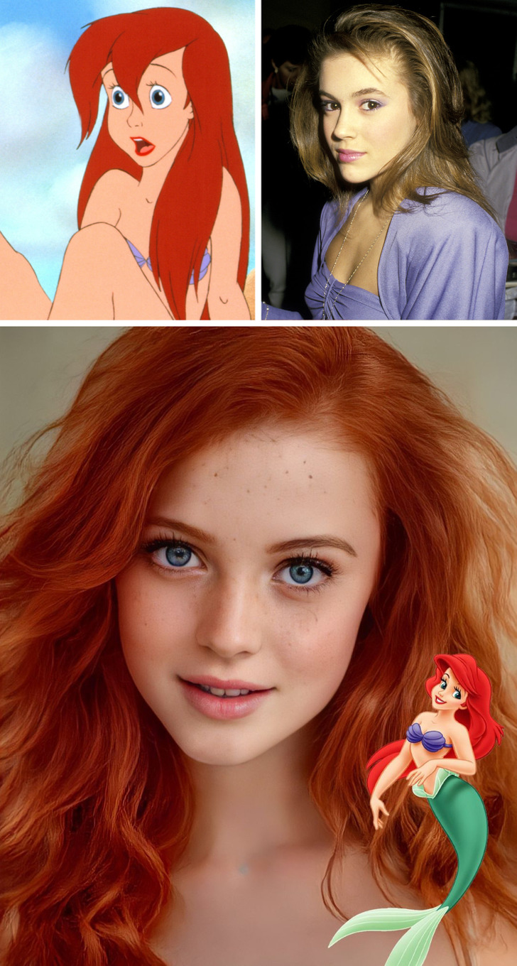 disney characters as real people