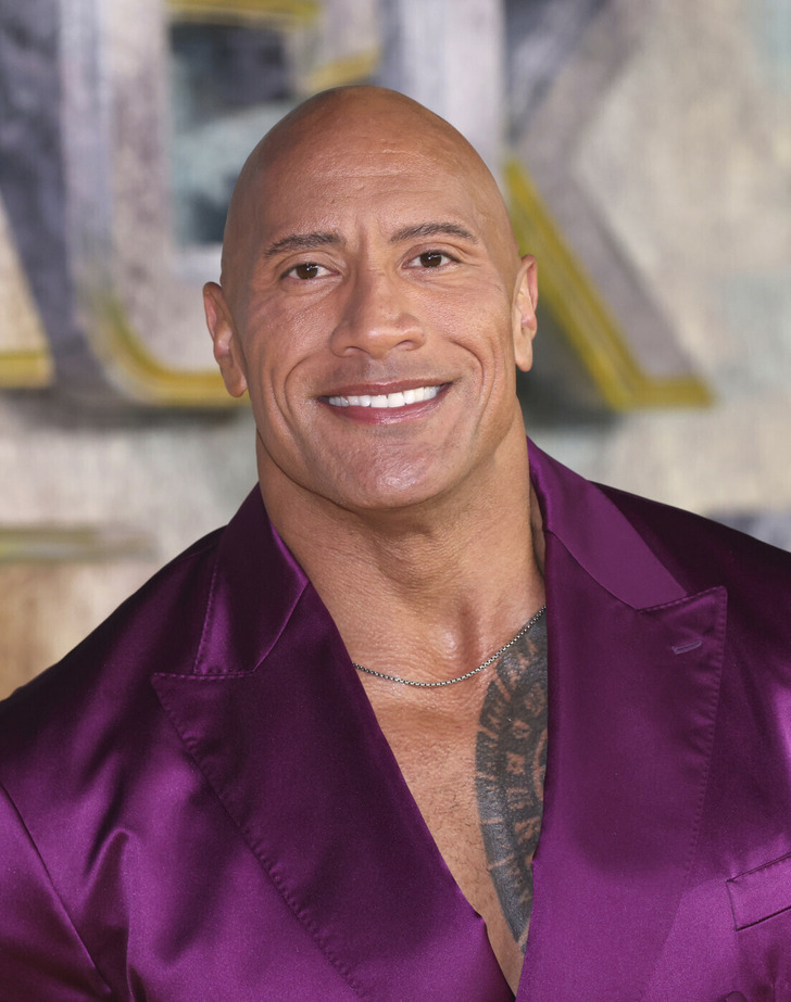 Dwayne Johnson Rocks Bright Red Suit to 'Black Adam' Premiere in