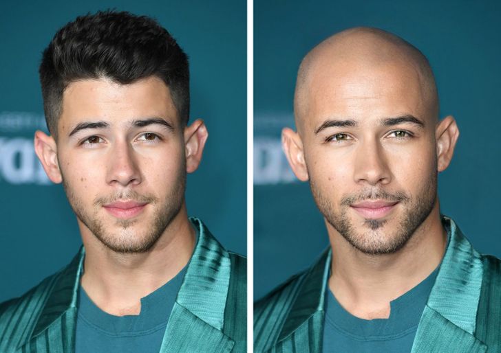 We Imagined 15 Celebs Bald, and Their Charisma Is Off the Charts