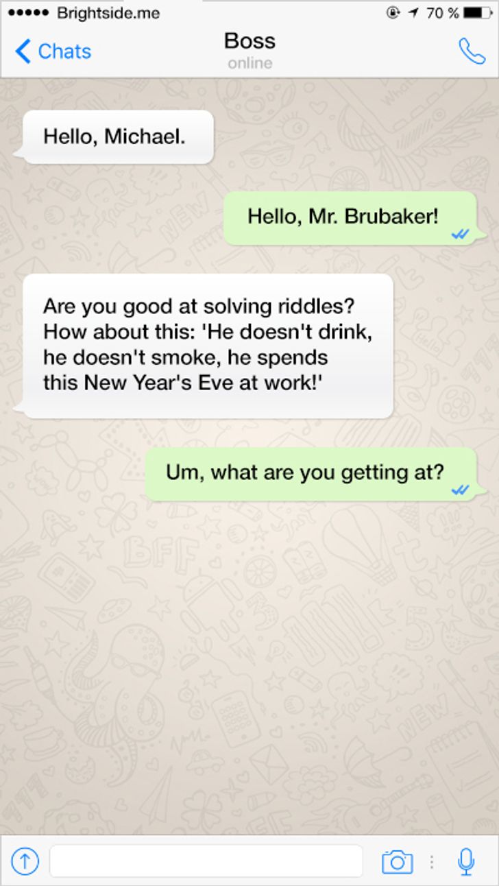 14 text messages that sparkle with office humor