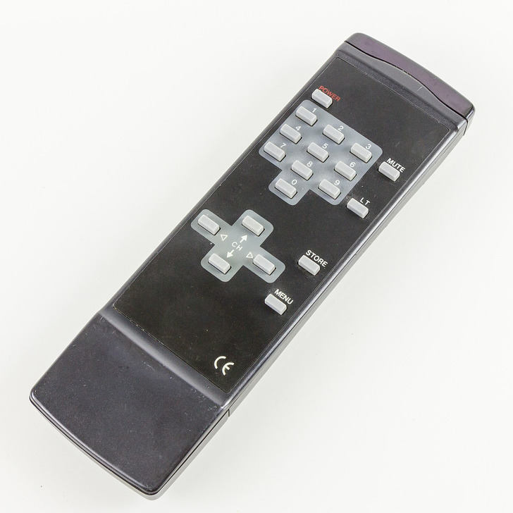 A TV remote control, the household object with the most family names
