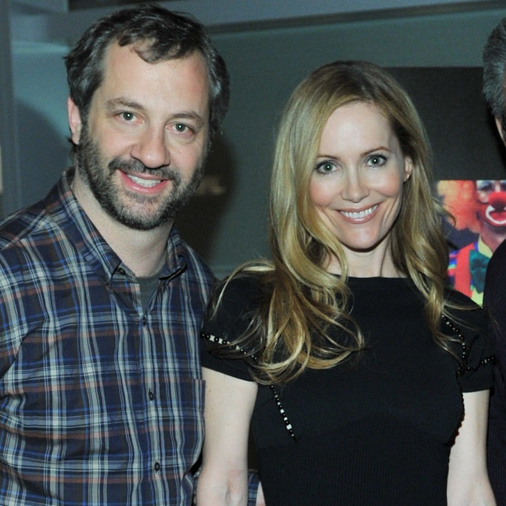 Judd Apatow and Leslie Mann, 2012