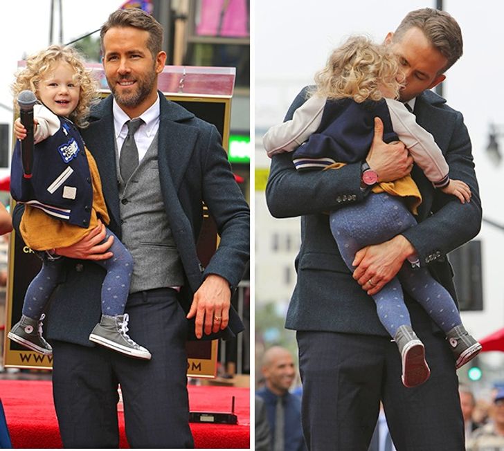 11 Celebrity Fathers Who Adore Their Children