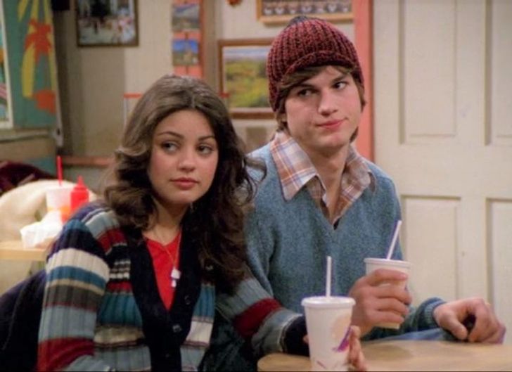 Ashton Kutcher on Mila Kunis and His First Kiss on 'That '70s Show' and Off  - Ashton on Who Made First Move