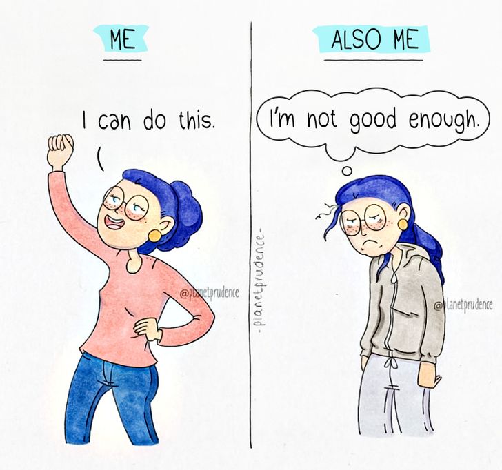 11 Honest Illustrations About Women That You Likely Have Way Too Much in Common With