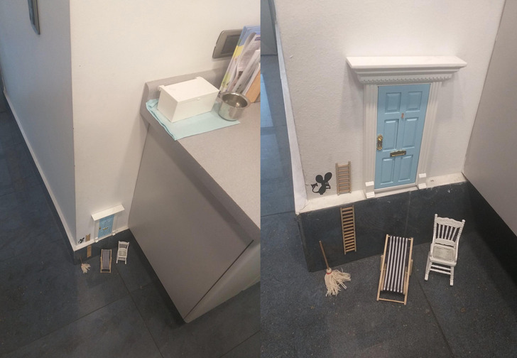 A tiny door for Ratón Pérez