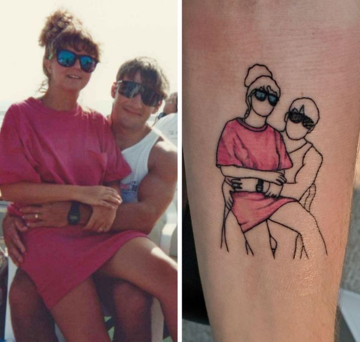 20+ Unique Tattoos That Hide Personal Backstories Behind Them