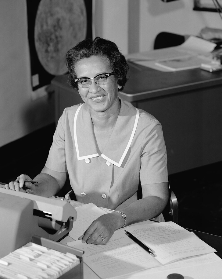 Katherine Johnson at NASA, 1966