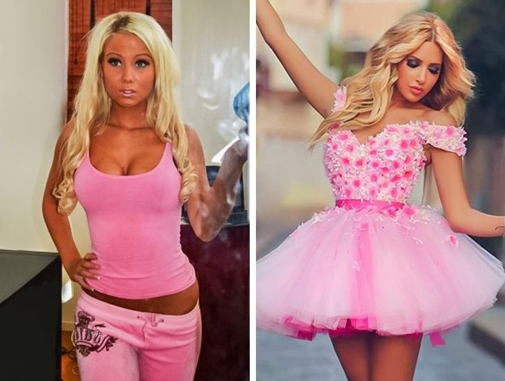 barbie pink dress womens
