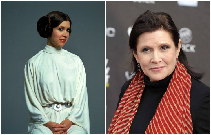 Our Favorite Star Wars Actors - Then and Now