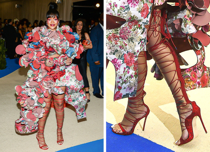 17 Times Celebrities’ Shoes Overshadowed Their Red Carpet Outfits