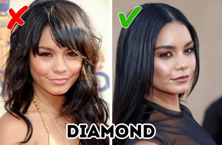 Haircuts That Perfectly Fit Your Face Shape, as Proven by Celebrities'  Photos