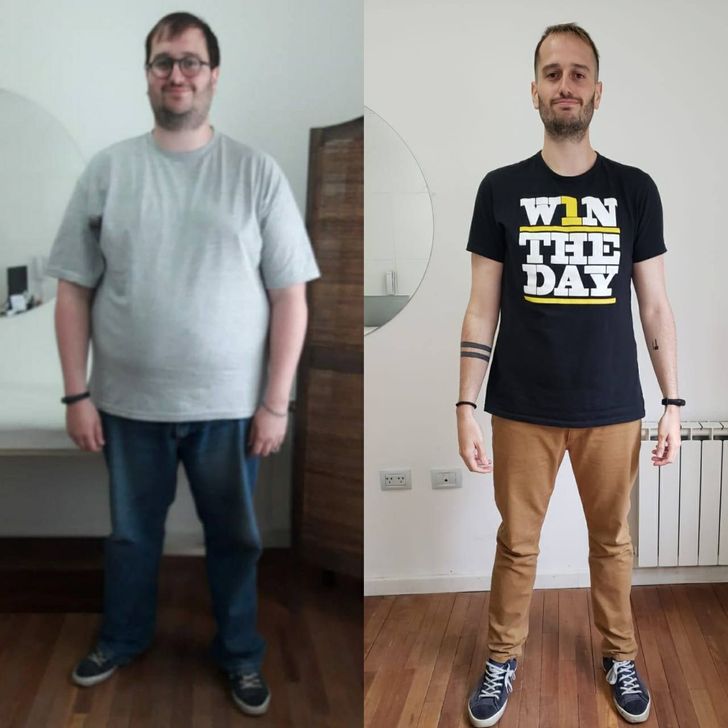 A Man Managed to Lose 126 Pounds in a Year and Told Us How He Did It (No Strict Diets Required)