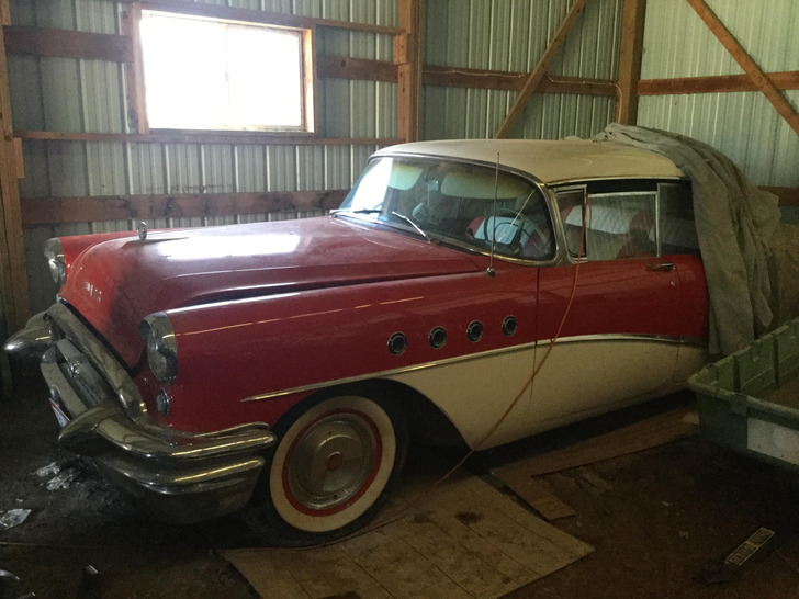 The Grandparents’ Wedding Car, Out of a Pole Barn After Decades