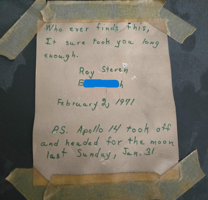 49b64f583f82c830ec472f0485 16 People Who Accidentally Found a Message From the Past / Bright Side