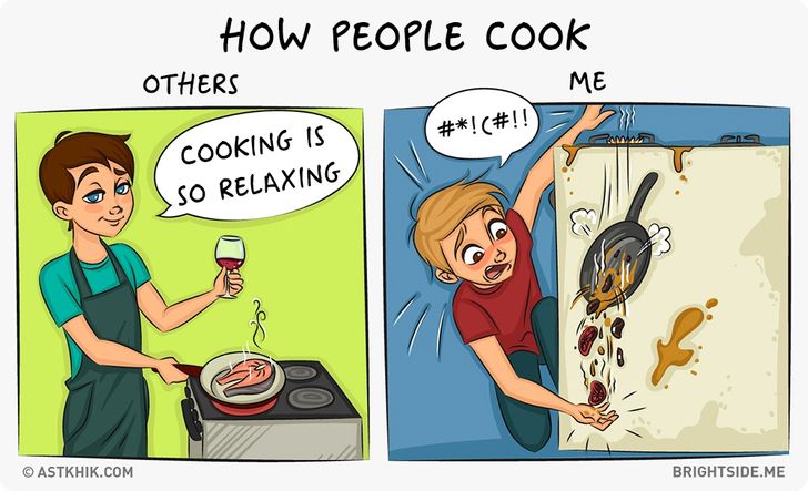 Normal People Vs. Me: 9 Amusingly Truthful Comic Strips