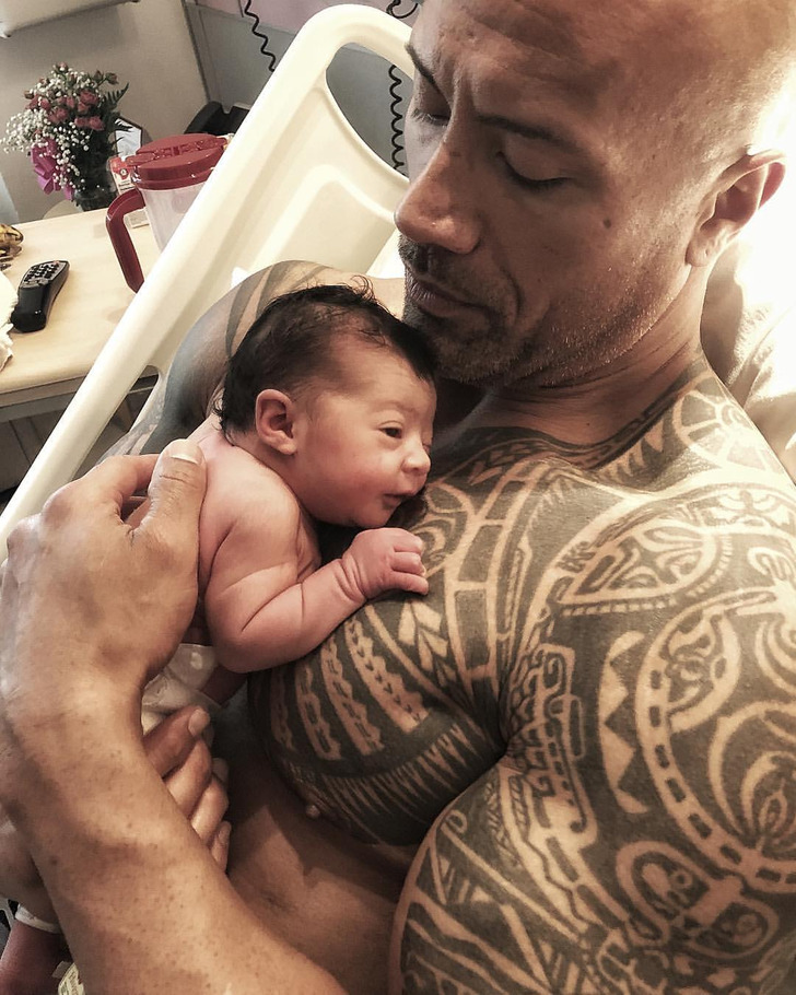 From His First to Third Daughter, Dwayne Johnson Reflects on His Parenthood  Journey: “Being a Dad Is My Priority” / Bright Side