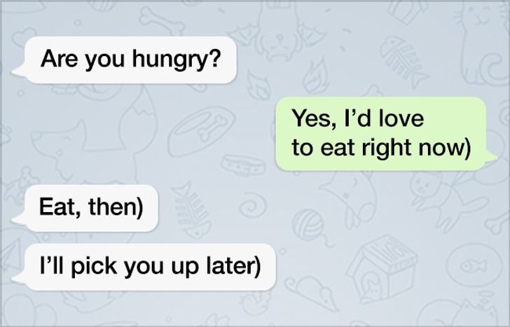 10 Texts From People Who Have Everything Under Control