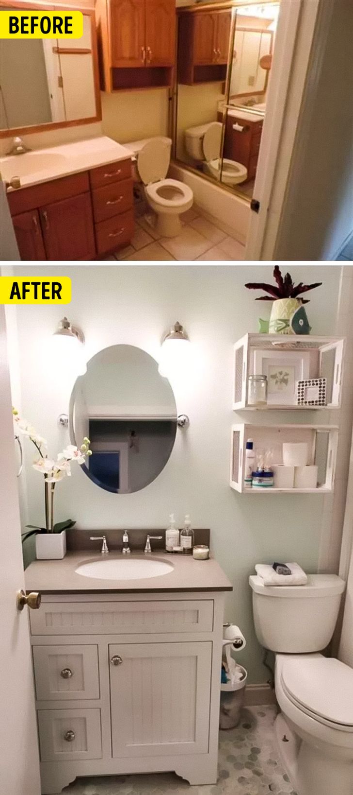 Make Home: Quick Bathroom Remodel Ideas / Bathroom Remodel Under 500 ...