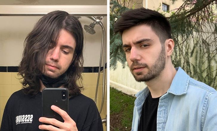 20 Guys Who Cut Off Their Long Hair, and Now They Look Like Super Stars