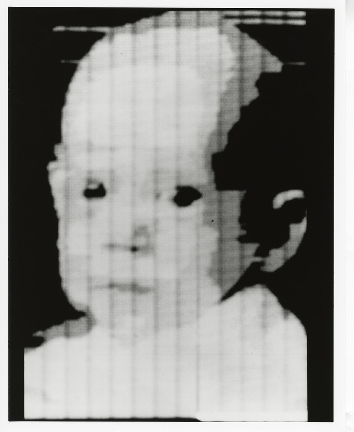 The first digital image, 1957