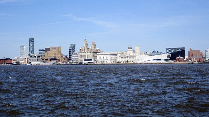 The Mersey at Liverpool, 2012