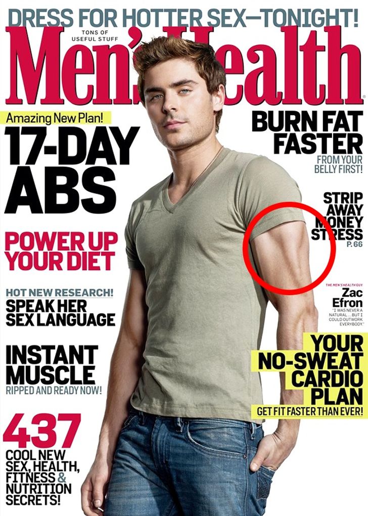 15 Times Epic Photoshop Fails Didn’t Stop Magazines From Publishing Celebs’ Photos