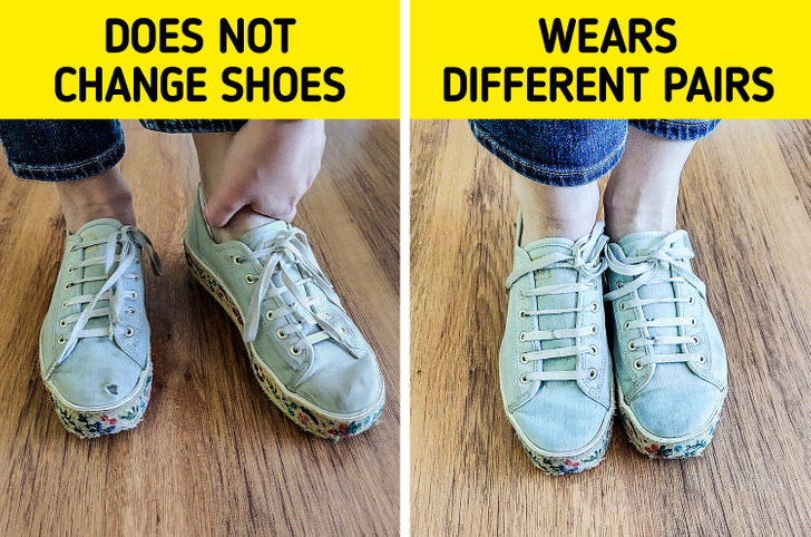 10 Ways You're Wearing Shoes WRONG! *how to fix* 