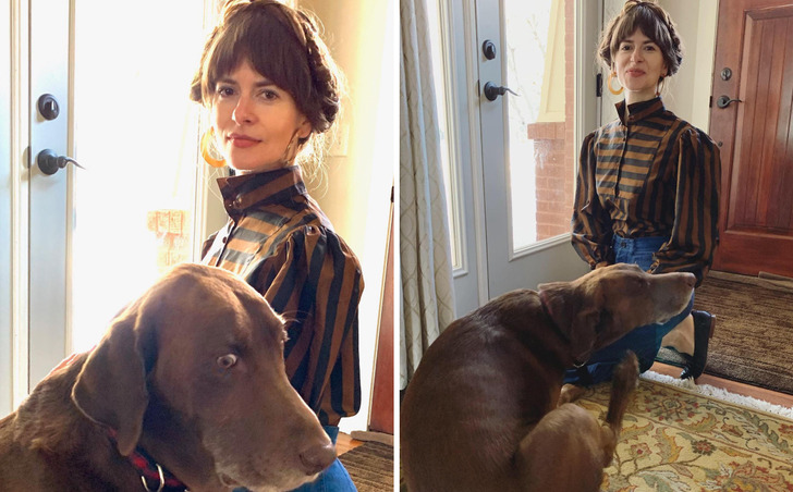 A Borrowed Dog Was Supposed to Make a Warm, Sentimental Holiday Card