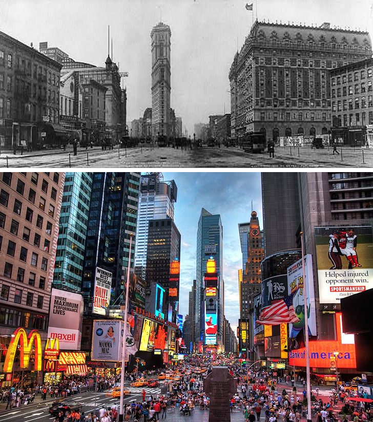 How 10 Places Have Changed Their Cityscape Over Time