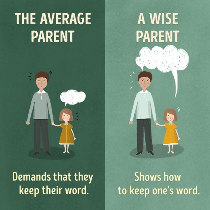 11 Crucial Differences Between the Average Parent and the Wise Parent