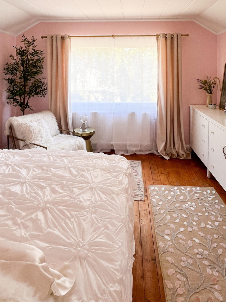 A Pink Guest Room Built for a Mother-in-Law Who Always Puts Everyone Else First