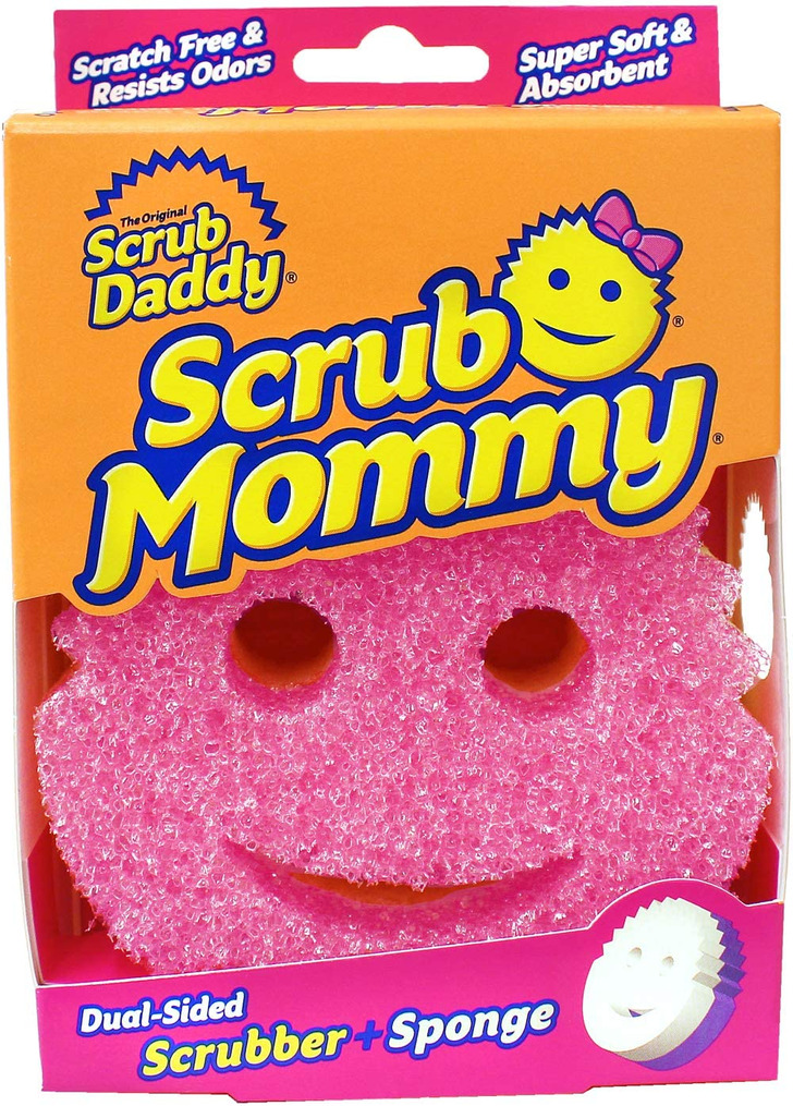 Scrub Mommy Cat Lot of 2 Special Edition Dual Sided Sponge Daddy Pink Kitty  NEW