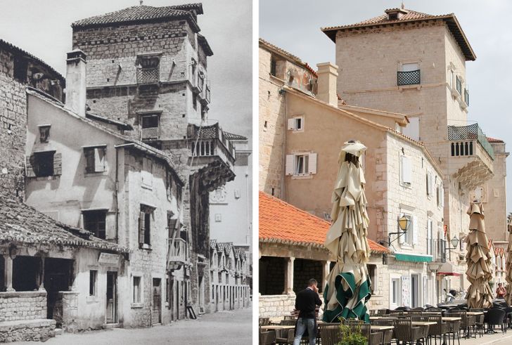 A Photographer Traveled Around Europe to Show How 100 Years Can Change Places