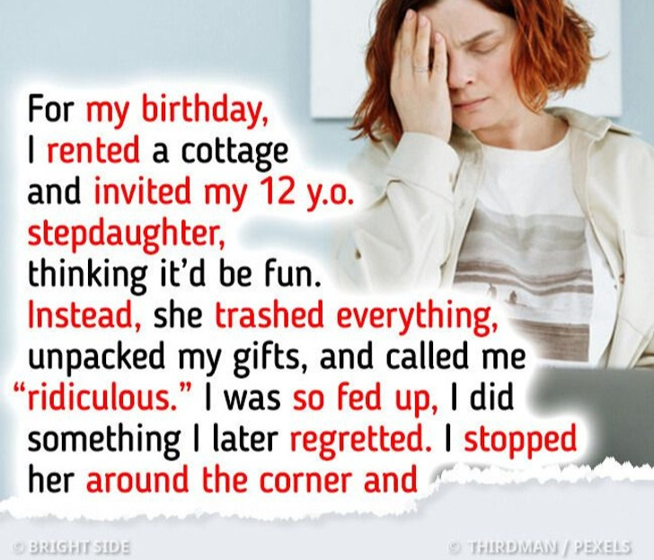 I Refuse to Keep Quiet While My Stepdaughter Disrespects Me at My Birthday Party