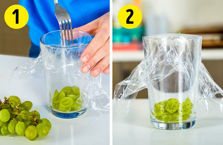 14 Household Life Hacks That Call For Nothing But Plastic Wrap