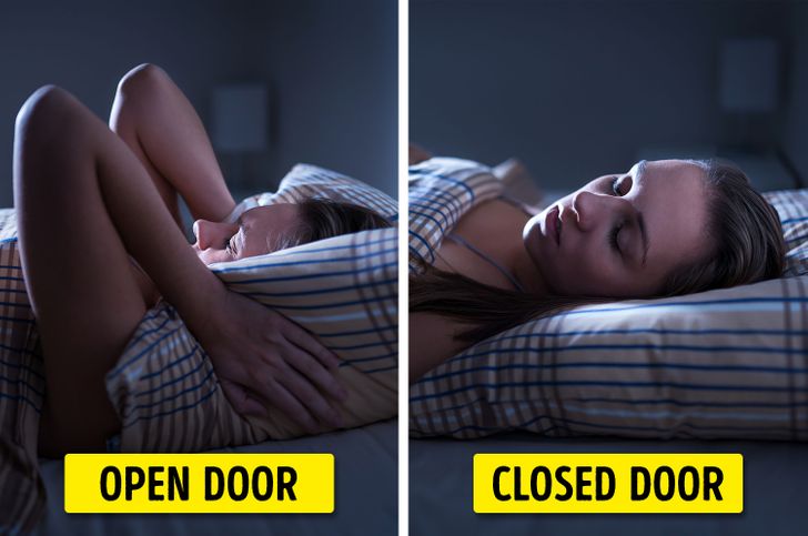 Tại sao chúng ta không nên để cửa phòng ngủ mở vào ban đêm