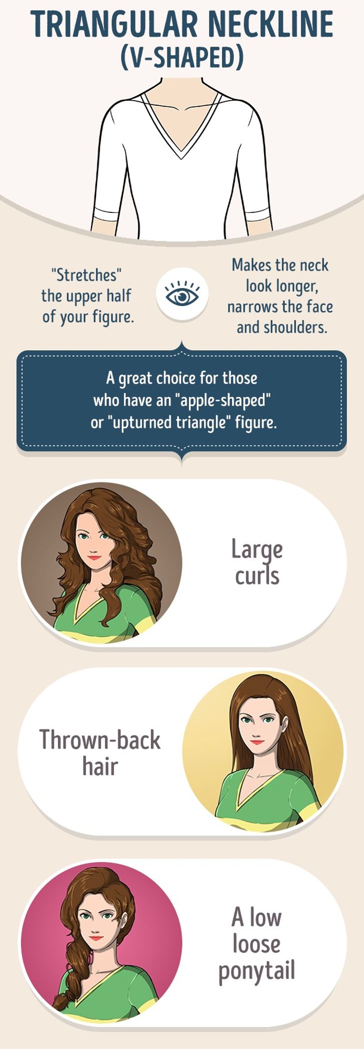 hairstyles for boat neck dress
