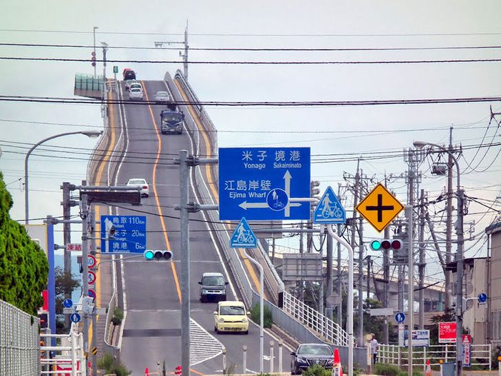 No, That’s Not a Roller Coaster! It’s a Bridge in Japan