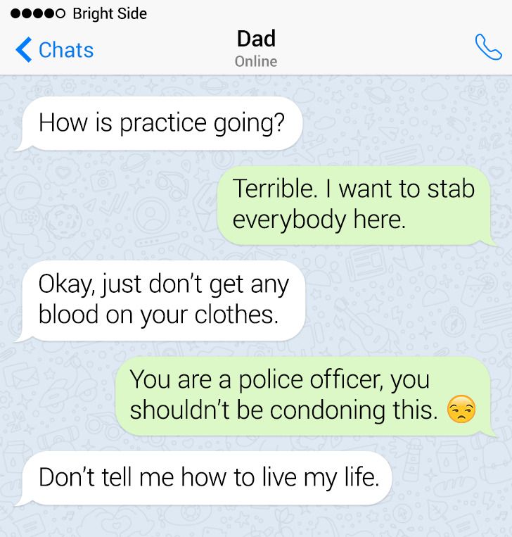 17 Texts From Parents Who’ve Perfectly Mastered the Art of Sarcasm