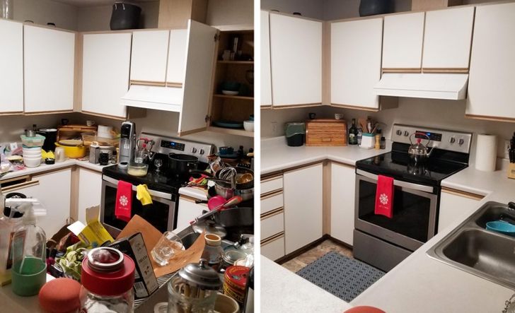20+ People Showed Their Homes Before and After Cleaning, and the Difference Is Really Impressive
