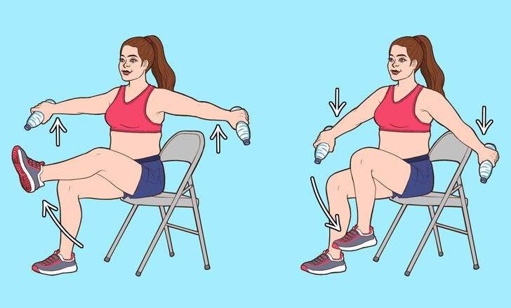 5 Exercises With a Water Bottle That Can Help You Get Back in